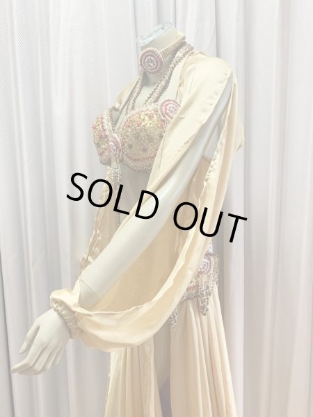 画像2: ゴールデンエラスタイル・ブラベルトコスチューム(スカート、アーム、ヘッドアクセ付き） (2)