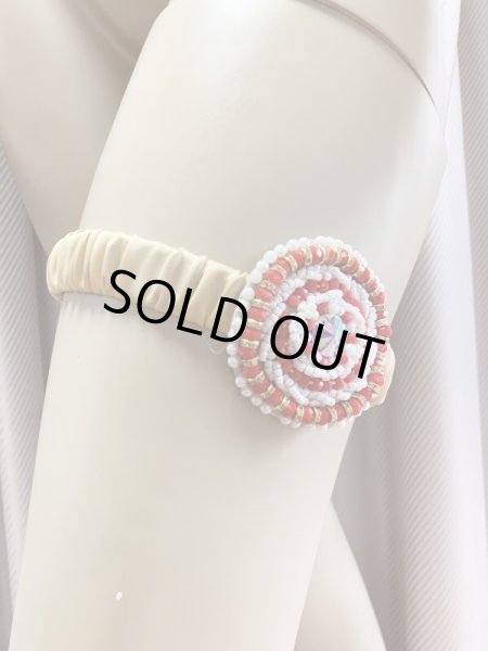 ヘッドバンドは太ももに付けても◎