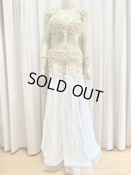 画像1: 15%OFF パール＆クリスタルブラベルトコスチューム（5点セット） (1)