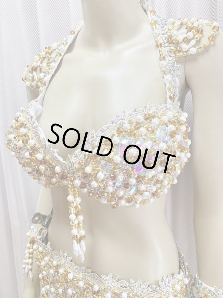 画像3: 15%OFF パール＆クリスタルブラベルトコスチューム（5点セット） (3)