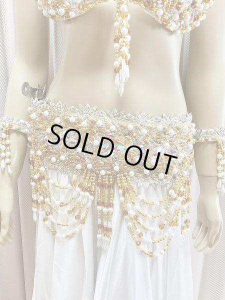 画像4: 15%OFF パール＆クリスタルブラベルトコスチューム（5点セット） (4)