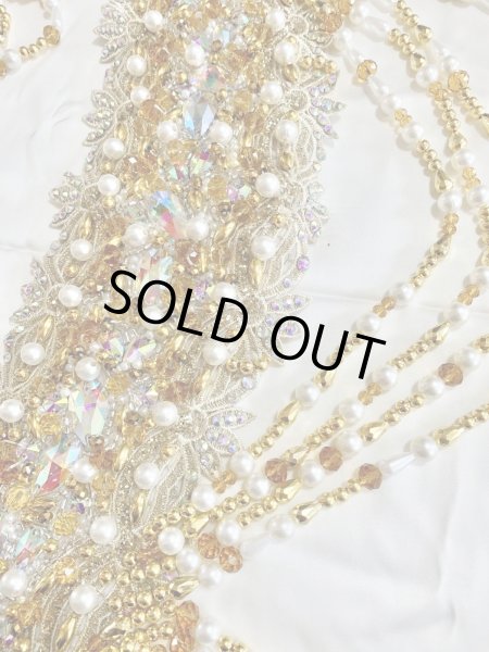 画像8: 15%OFF パール＆クリスタルブラベルトコスチューム（5点セット） (8)