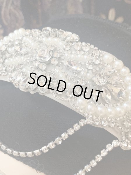 画像3: アワーレム、オリエンタルに！パール＆クリスタルカチューシャ (3)