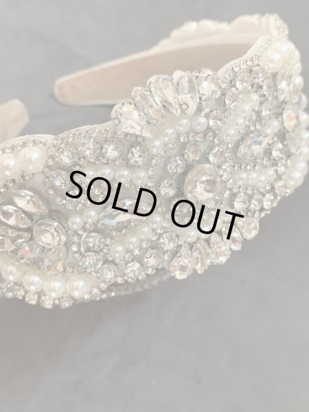 画像5: アワーレム、オリエンタルに！パール＆クリスタルカチューシャ (5)