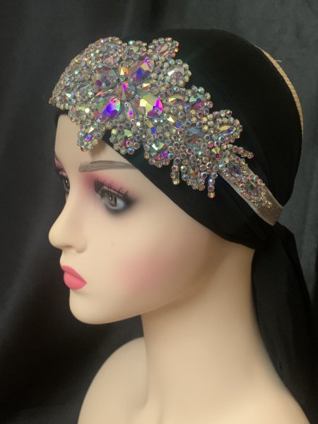 画像5: アワーレム、オリエンタルラインストーンヘッドドレス (5)