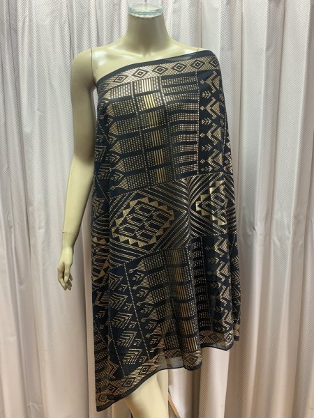 画像1: フェイクアシュートシフォンベール (1)