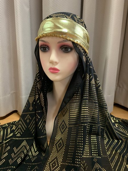 画像9: フェイクアシュートシフォンベール (9)