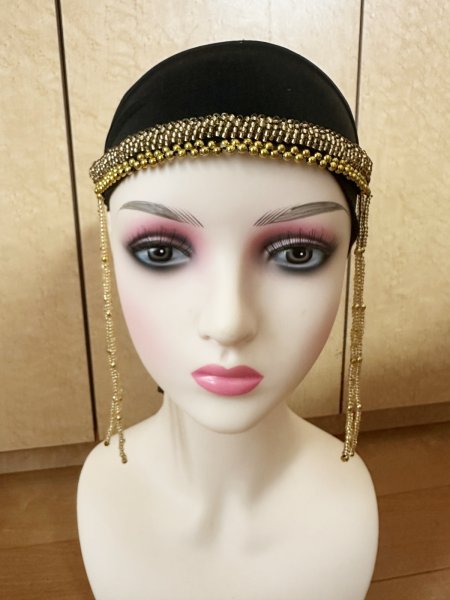 画像1: ハンドメイドヘッドバンドアクセサリー (1)