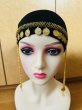 画像1: ハンドメイドヘッドバンドコインアクセサリー (1)