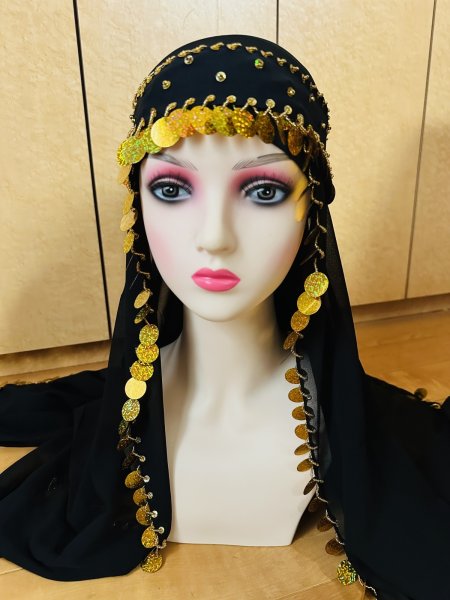 画像1: ヘッドベール&ヘッドバンドセット (1)