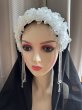 画像1: ハンドメイド☆ミラーヤ、ファッラーヒ用お花コサージュバンド (1)