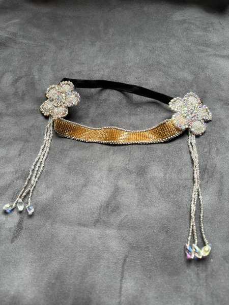 画像5: ハンドメイド☆ヘッドバンドドレス (5)