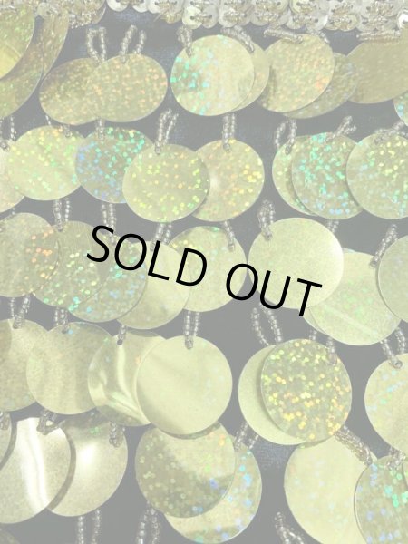 画像2: 大判スパンコールヒップスカーフ (2)