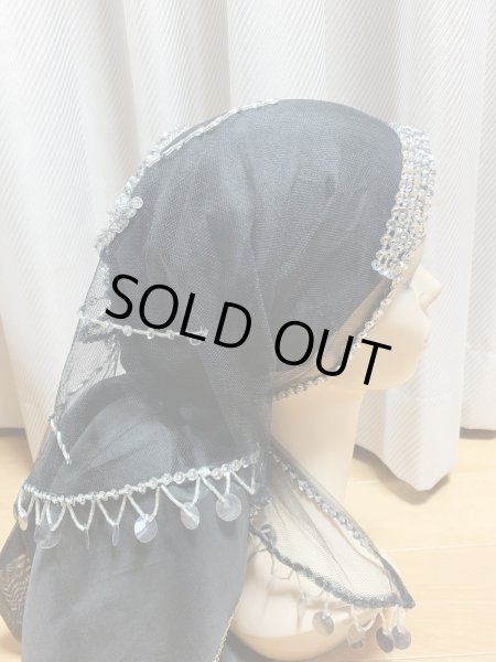 画像2: ヘッドスカーフ(トライアングル） (2)