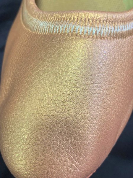 画像3: フォークロア ゴールドパンプス(ステージ用) (3)