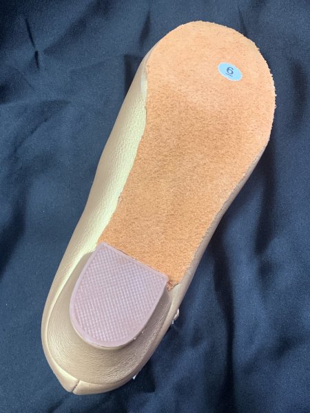 画像7: フォークロア ゴールドパンプス(ステージ用) (7)