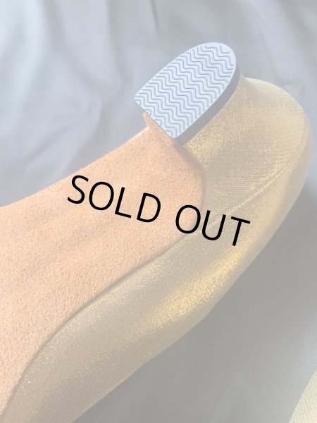 画像7: フォークロア　ゴールドパンプス(ステージ用） (7)