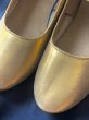 画像4: フォークロア　ゴールドパンプス(ステージ用） (4)
