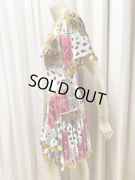 画像3: 花×アニマル柄イスカンダラーニドレス (3)