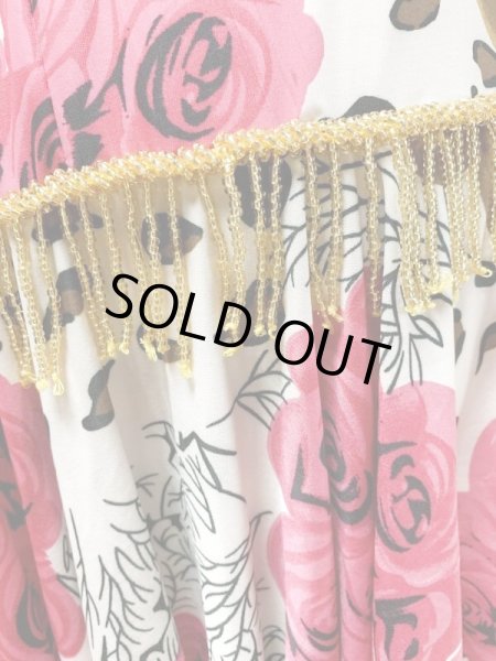 画像5: 花×アニマル柄イスカンダラーニドレス (5)