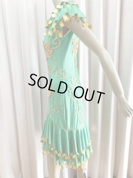 画像3: イスカンダラーニドレス(花柄装飾）ベール、フェイスカバー付き (3)