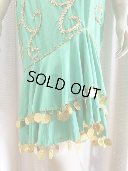 画像6: イスカンダラーニドレス(花柄装飾）ベール、フェイスカバー付き (6)