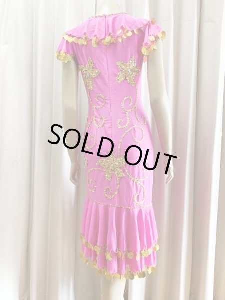 画像4: イスカンダラーニドレス(花柄装飾）ベール、フェイスカバー付き (4)