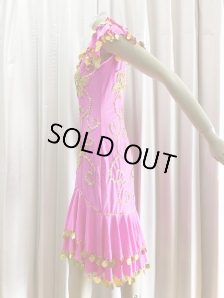 画像3: イスカンダラーニドレス(花柄装飾）ベール、フェイスカバー付き (3)