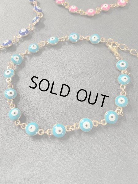 画像4: 30%OFFナザール・ボンジュウカラフルアンクレット (4)