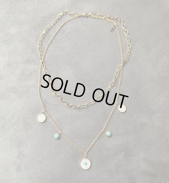 画像3: ナザール・ボンジュウ ダブルチェーンネックレス (3)