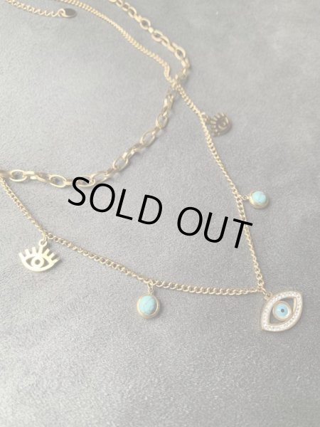 画像4: ナザール・ボンジュウ ダブルチェーンネックレス (4)