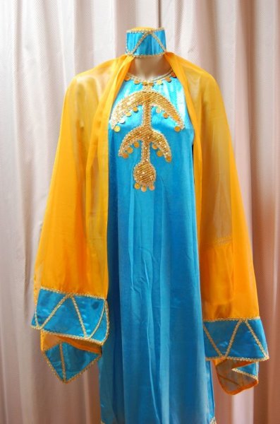 画像2: 40％OFF　ヌビアンドレス（3点セット） (2)