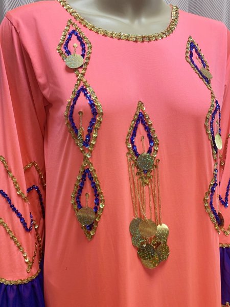 画像3: ヌビアンドレス（ヘッドベール付き） (3)