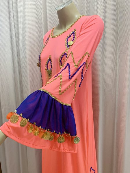 画像4: ヌビアンドレス（ヘッドベール付き） (4)