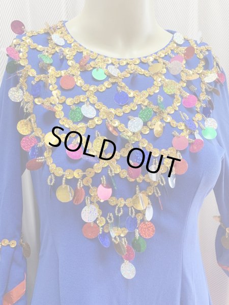 画像3: ヌビアンドレスセット(ヘッドベール、キルダーン、ピアス付き) (3)