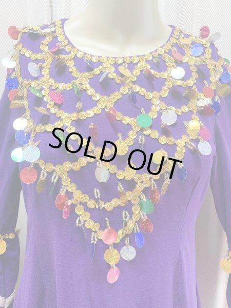 画像8: ヌビアンドレスセット（ヘッドベール、キルダーン、ピアス付き） (8)