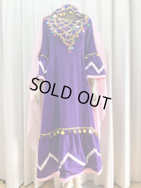 画像5: ヌビアンドレスセット（ヘッドベール、キルダーン、ピアス付き） (5)