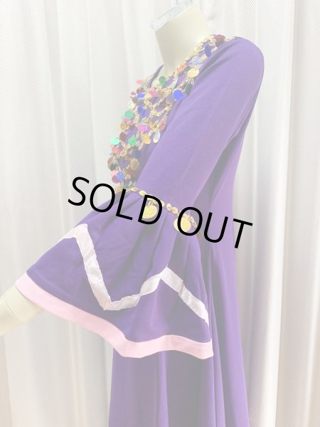 画像6: ヌビアンドレスセット（ヘッドベール、キルダーン、ピアス付き） (6)