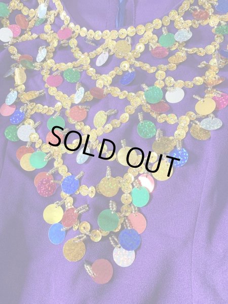 画像11: ヌビアンドレスセット（ヘッドベール、キルダーン、ピアス付き） (11)