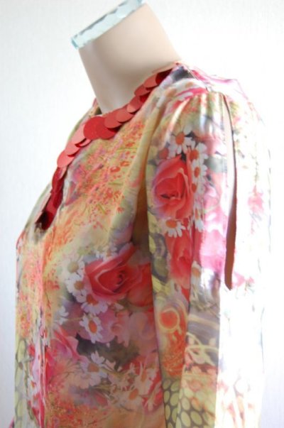 画像1: Hanineオリジナルバラディドレス(ヒップスカーフ＆ヘッドスカーフ付き）