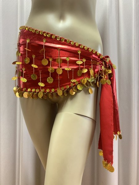 画像4: 衣装にプラス！フリンジ付きヒップスカーフ (4)