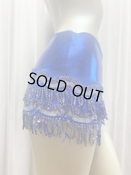 画像3: フリンジ付きヘッド＆ヒップスカーフ2点セット (3)