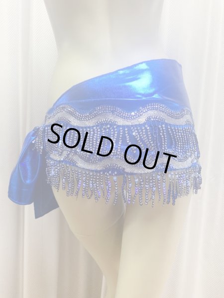 画像4: フリンジ付きヘッド＆ヒップスカーフ2点セット (4)