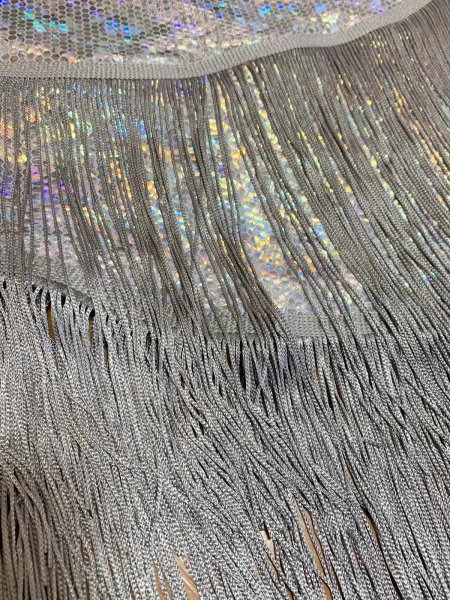 画像4: オリジナルフリンジ付きヒップスカーフ (4)