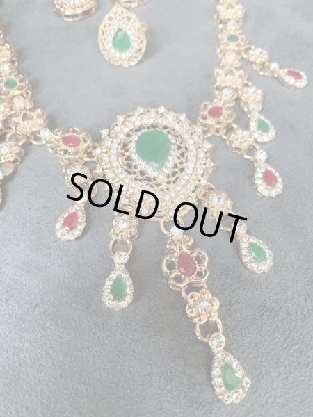 画像3: 【訳あり】オリエンタル・アワーレムアクセサリー4点セット (3)