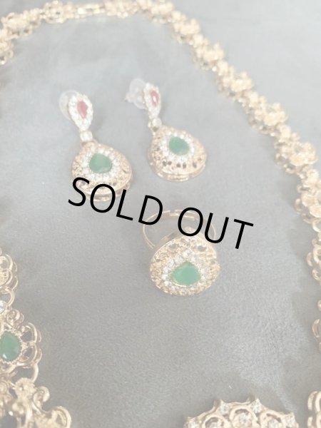 画像4: 【訳あり】オリエンタル・アワーレムアクセサリー4点セット (4)