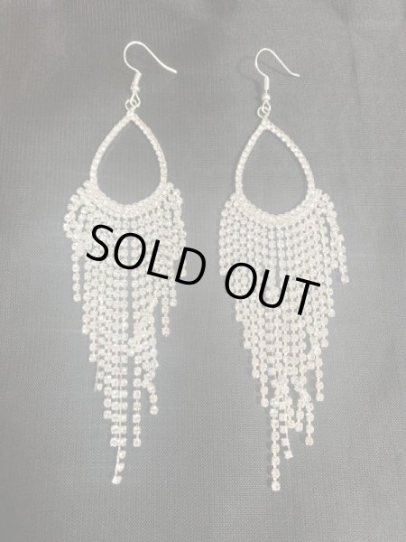 画像3: 単品送料無料(郵送）OK　ラインストーンピアス (3)