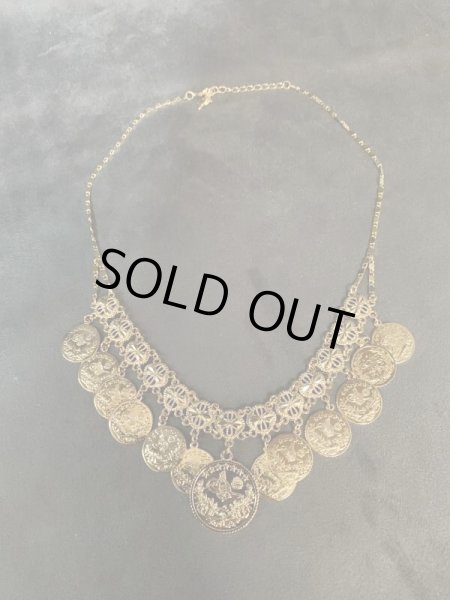 画像1: オールドスタイル　コインネックレス（ヘッドドレス） (1)