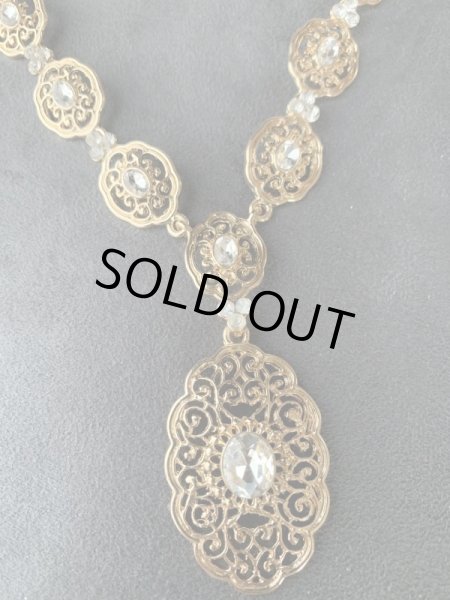 画像2: 訳あり価格　ネックレス＆ピアスセット (2)