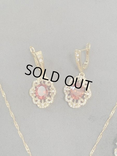 画像4: オリエンタルアクセサリー4点セット(グリーンorレッド） (4)